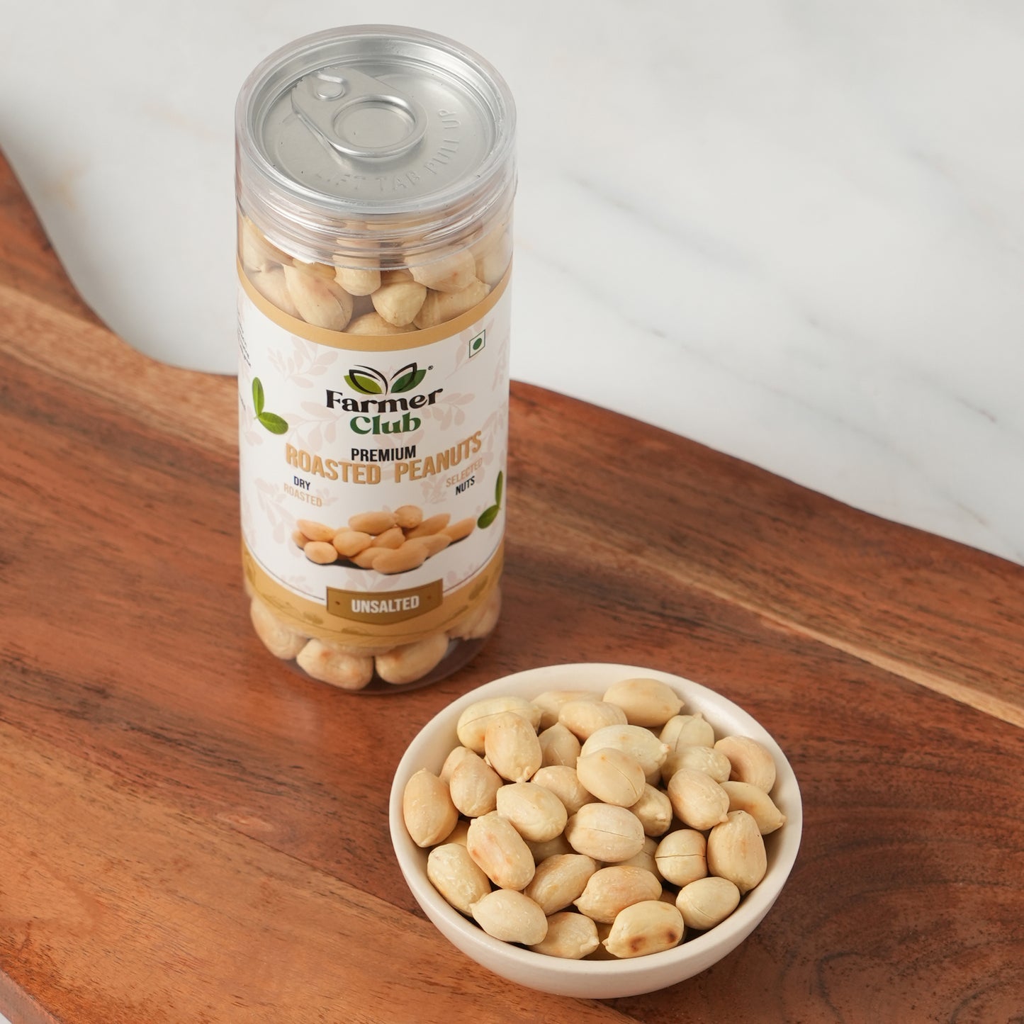 Farmer Club | Premium Unsalted Dry Roasted Peanuts